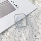 Металлический бампер для Apple Watch Series SE7 6 5 4 3 2 1, защитный чехол для iwatch со стразами, 41 мм 45 мм, 38 мм 42 мм 40 мм 44 мм