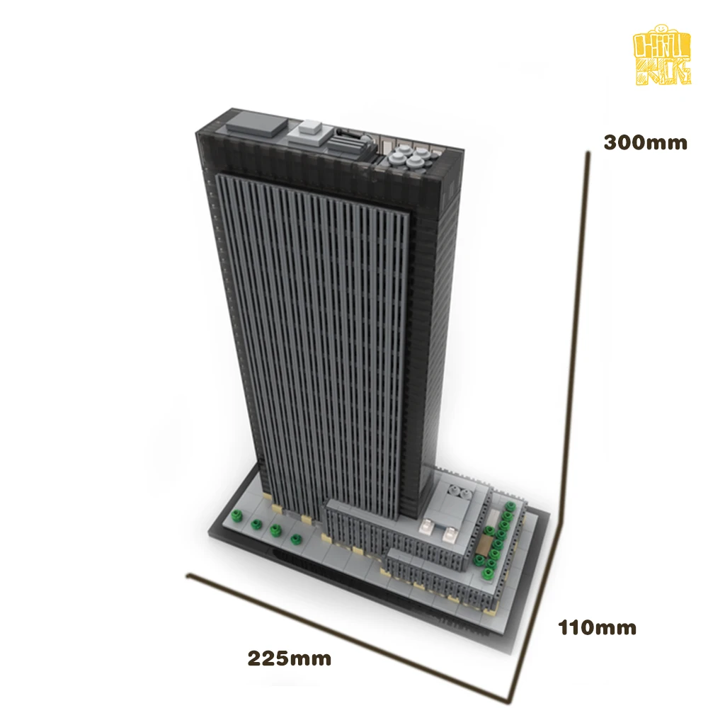 Женская модель в масштабе 1:800 с PDF-рисунком строительные блоки кирпичи игрушки