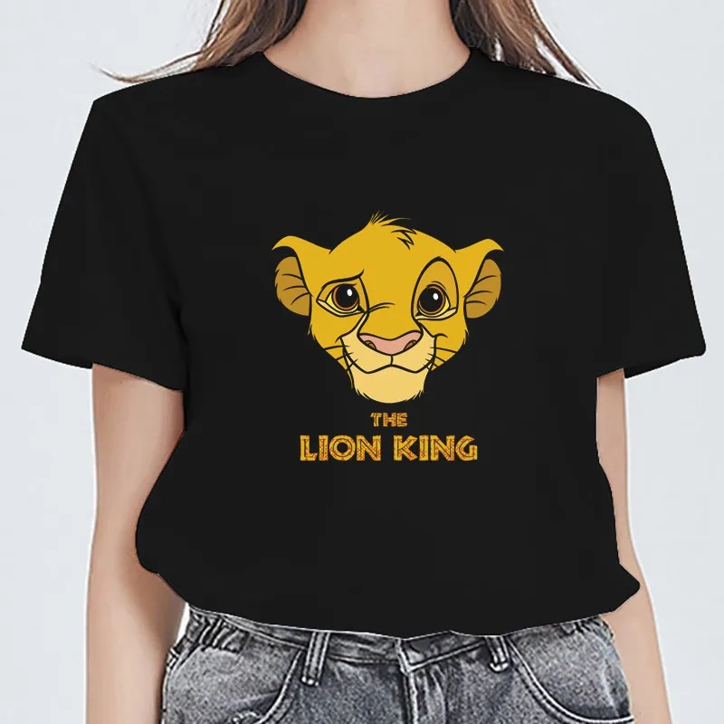 

Young Simba Portrait Hakuna Matata Gothic Clothes The Lion King Couples T-shirt Kawaii Shirt Male Women XXXL Oversized T Shirt