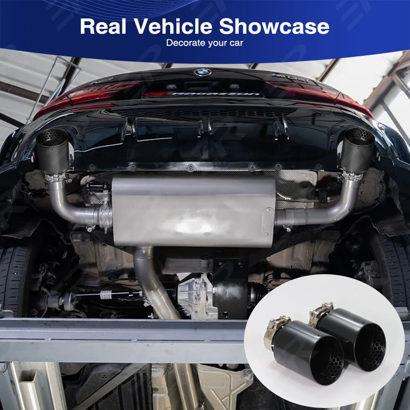 Наконечник Выхлопной Трубы ER Upgrade аксессуары для автомобиля сотовый матовый