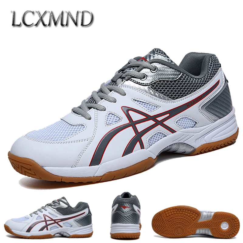 

2022 LCXMND Men Women Unisexi Flexible Sports Shoes Professional Badminton Tennis Volleyball Shoes Lightweight Durable Sneakers