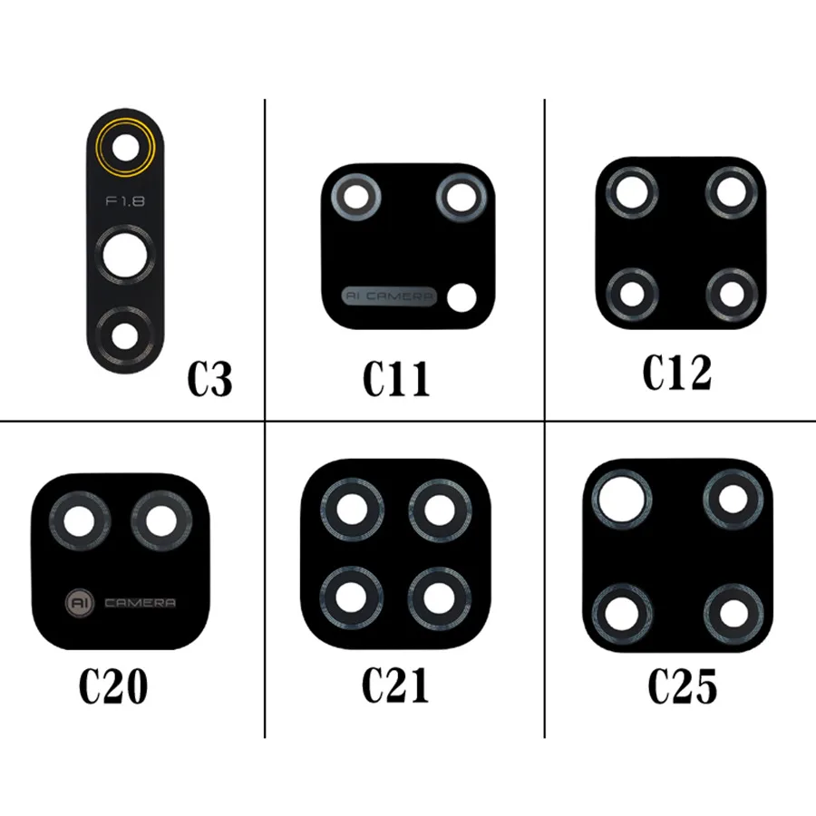 Основной объектив задней камеры для Oppo Realme 3 Pro 5 6 7 8 5G 5i 6i 7i 8i Global C1 C3 C11 C21 C25 XT X2 |