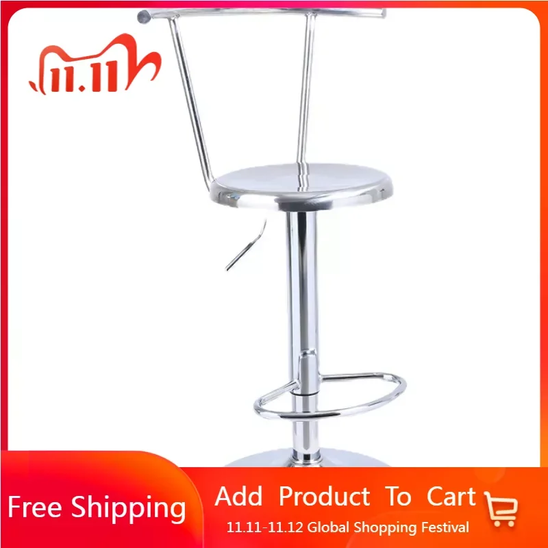 

Барный стул из нержавеющей стали, взрывозащищенный металлический подъемный стул для лабораторий и цехов