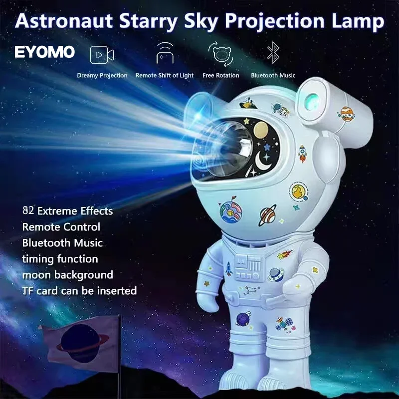 Aurora Astronaut Starfield Bluetooth Музыкальный Ночник Пульт Дистанционного Управления DIY