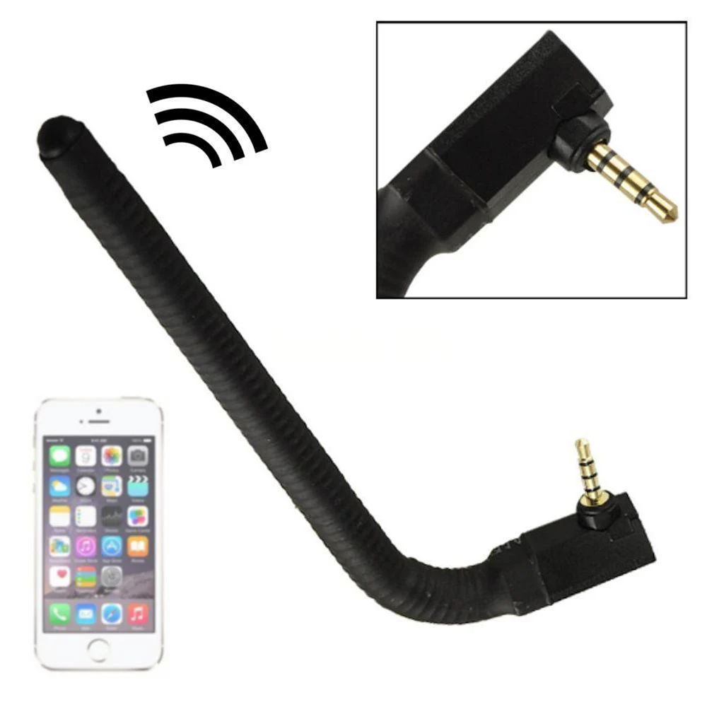 

Portable Strength Amplifier Outdoor Cell Phone 6DBI Signal Booster External Antenna 3.5mm Jack