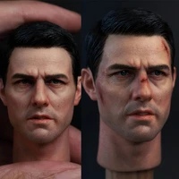 tg003 16 scale tom cruise head sculpt head sculpt carving model for 12 inch male action figure body collection toy doll