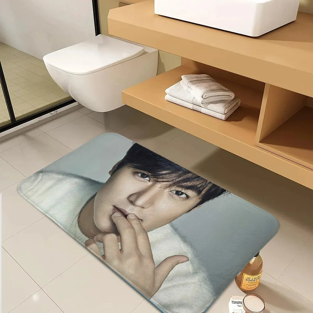 Lee Min Ho Аниме Дверной Коврик Самонадувающийся Кухонный Напольный Искусственный