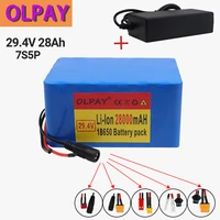 high quality 7s5p 24v 34ah battery 250w 29 4v 34000mah lithium ion battery for wheelchair electric bicyclecharger