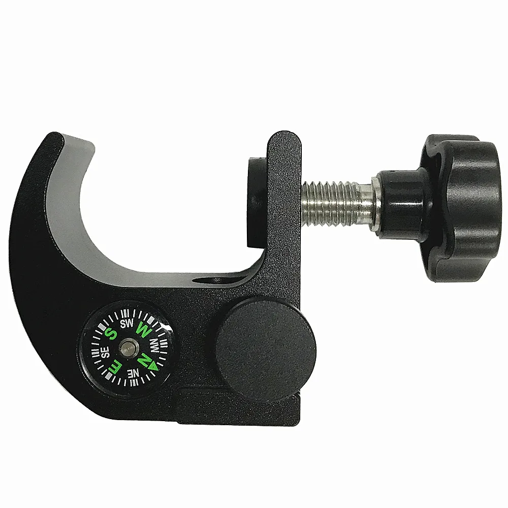 Антикоррозийный зажим GNSS для GPS-полюса с компасом и открытым коллектором данных