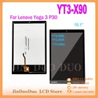 AAA + 10,1 ''для Lenovo Yoga Tab 3 Pro YT3-X90L YT3-X90F YT3-цифровой преобразователь сенсорного ЖК-экрана в сборе