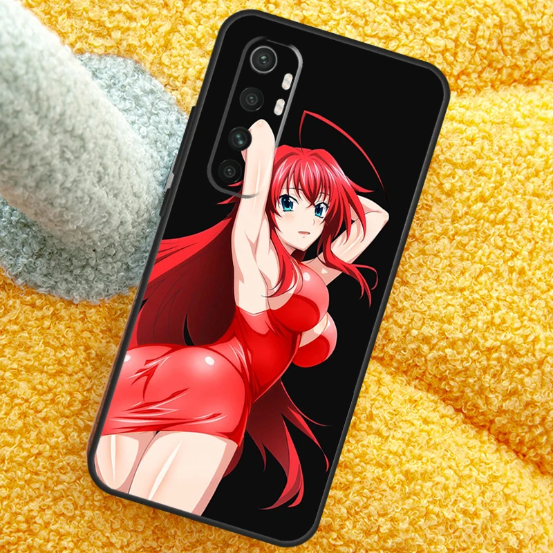 Старшая школа DxD Rias Gremory для POCO F3 F4 GT M3 M4 X3 X4 Pro Чехол Xiaomi Mi 11 Lite 11T 12 12S Ультра чехол |