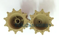 heng long 116 scale one pair plastic driving wheels sprockets for m1a2 abrams rc tank 3918 th00546