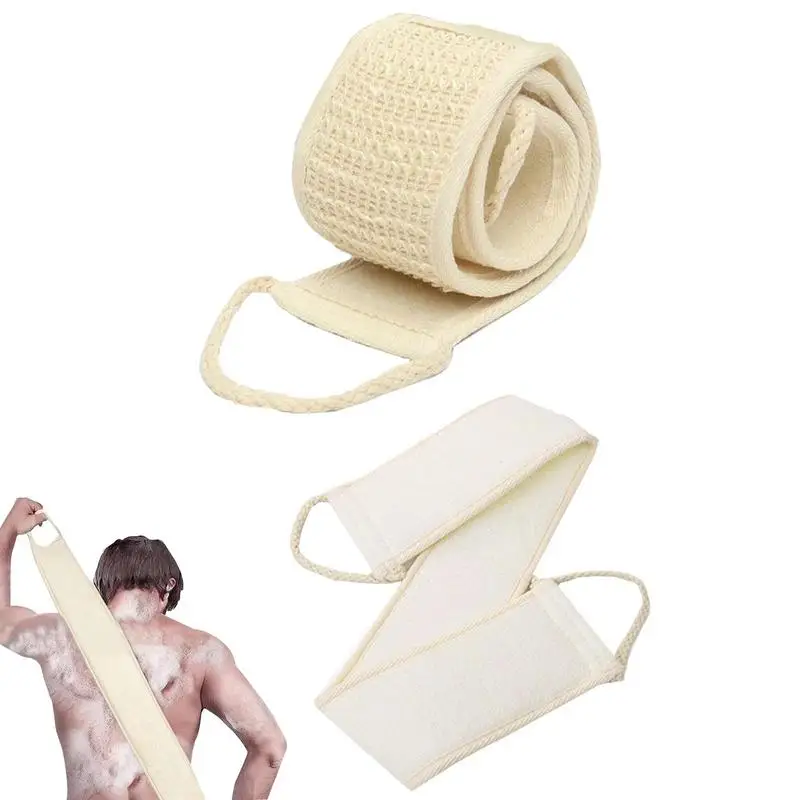 

2PCS Back Body Loofah Scrubber For Shower Bath Shower Towel With Long Handle Body Loofah Exfoliator Washcloth Towel Unisex