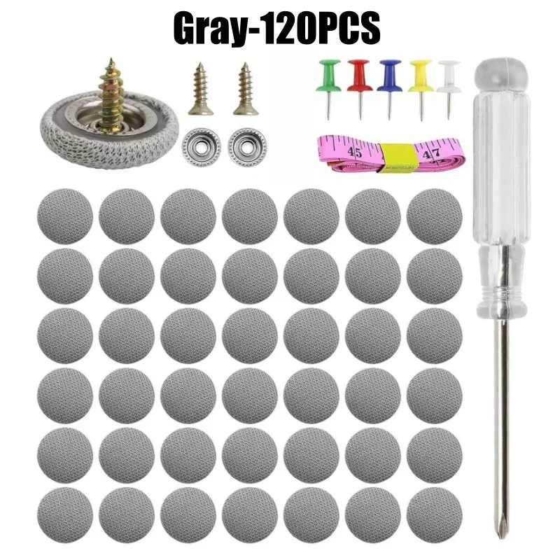 

Набор Крепежных Клипс Для Крыши Автомобиля (20-120 Шт.) С Заглушками Для Винтов, Аксессуары Для Ремонта Тканевых Покрытий Пот...