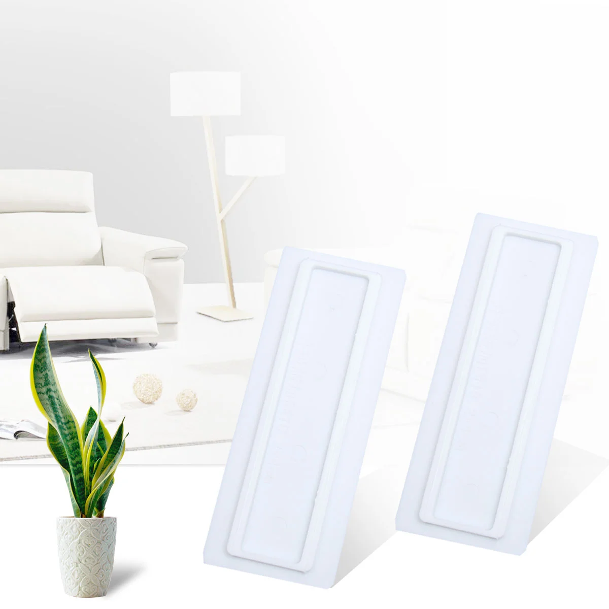 

6 Pcs Patch Panel Hanger USB Socket Adhesive Container Plug Outlet Holder Hanging