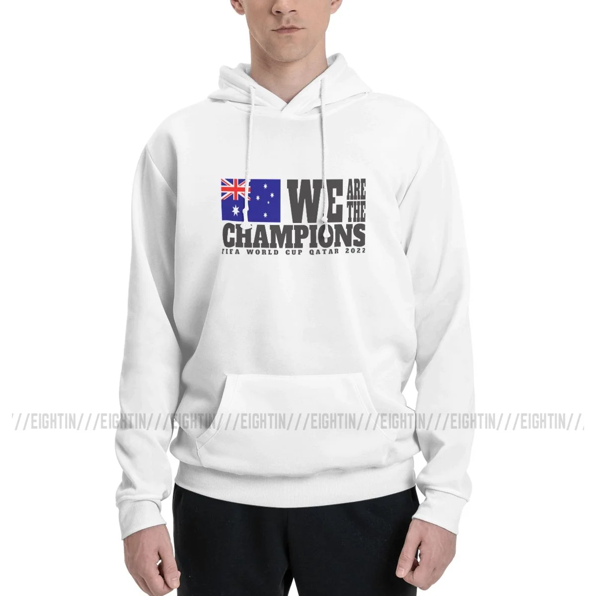 

Autumn 2022 Champions Australia Warm Sweatshirt Men's Long Sleeve Hoodie Winter Pullovers