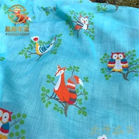 natural pure ramie linen cloth printed fabric for dress robe summer thin chinese tissu diy handmade sewing diy