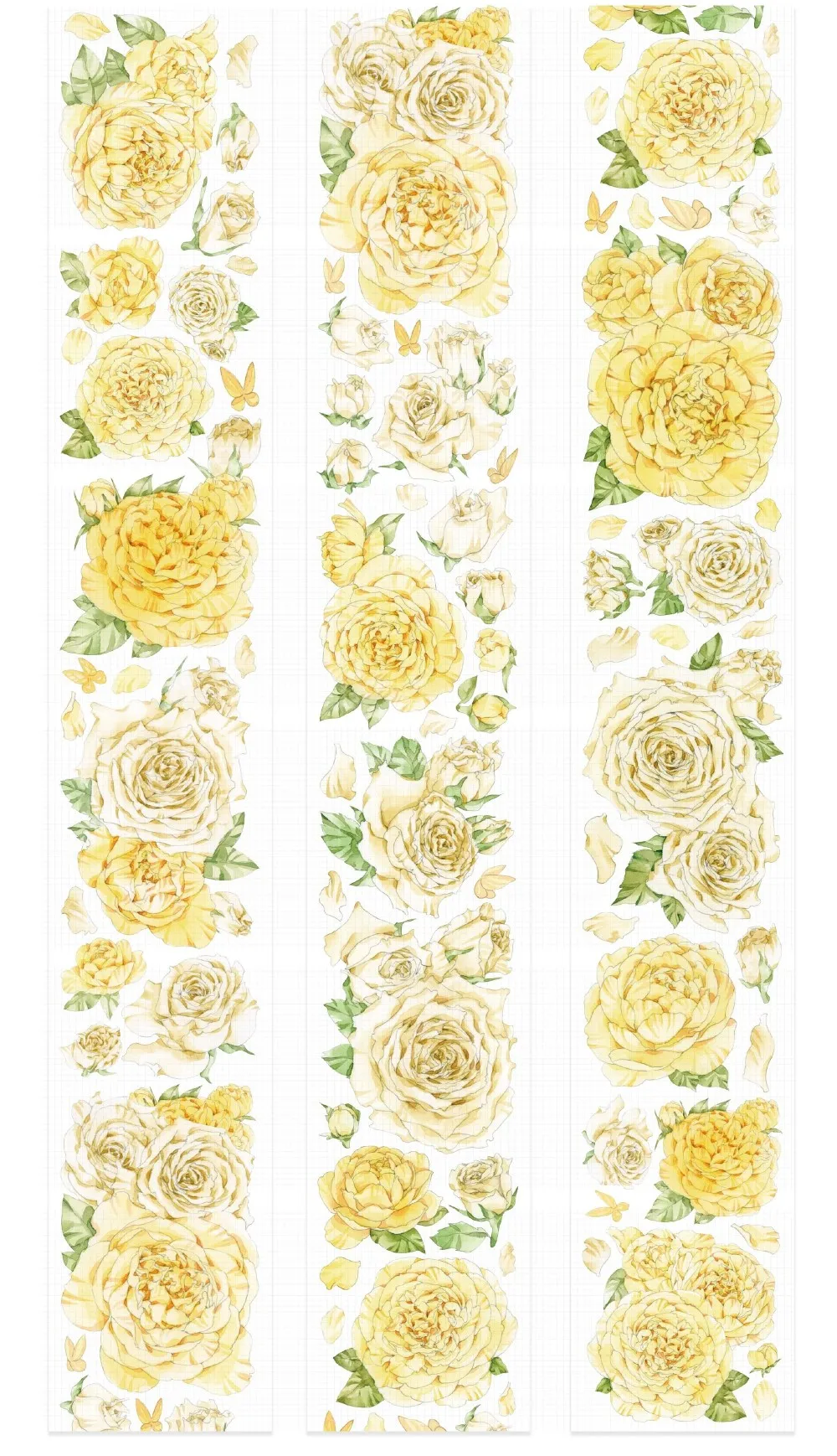 

Прозрачный цветочный офисный скотч Zhaoxi 1005