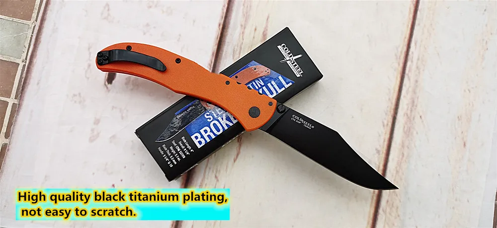 Стальной тройной сломанный штатив JUFULE лезвие XHP рукоятка G10 медная шайба