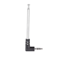 3 5mm jack replacement fm antenna radio 4 sections tv antenna telescopic rotatable antenna aerial for fm radio mobile phone