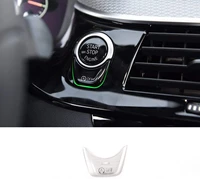 aluminum alloy with off button car engine start stop trim for bmw 5 serise g30 g38 x3 6 series gt 2017 2019