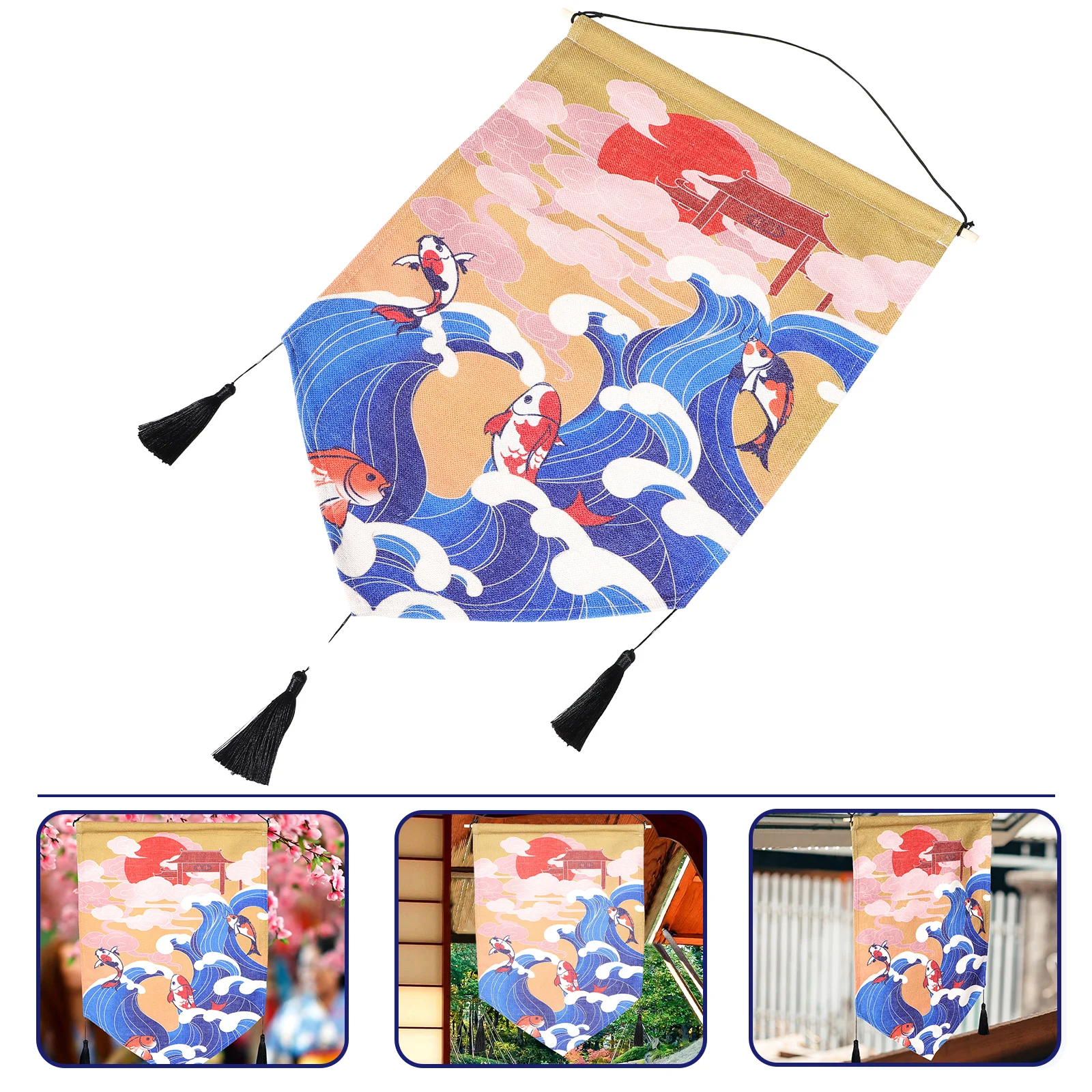 

Banner Japanese Flag Style Room Flags Banners Funny Opening Dining Decors Restaurant Hanging Decorative Bar Sushidecor