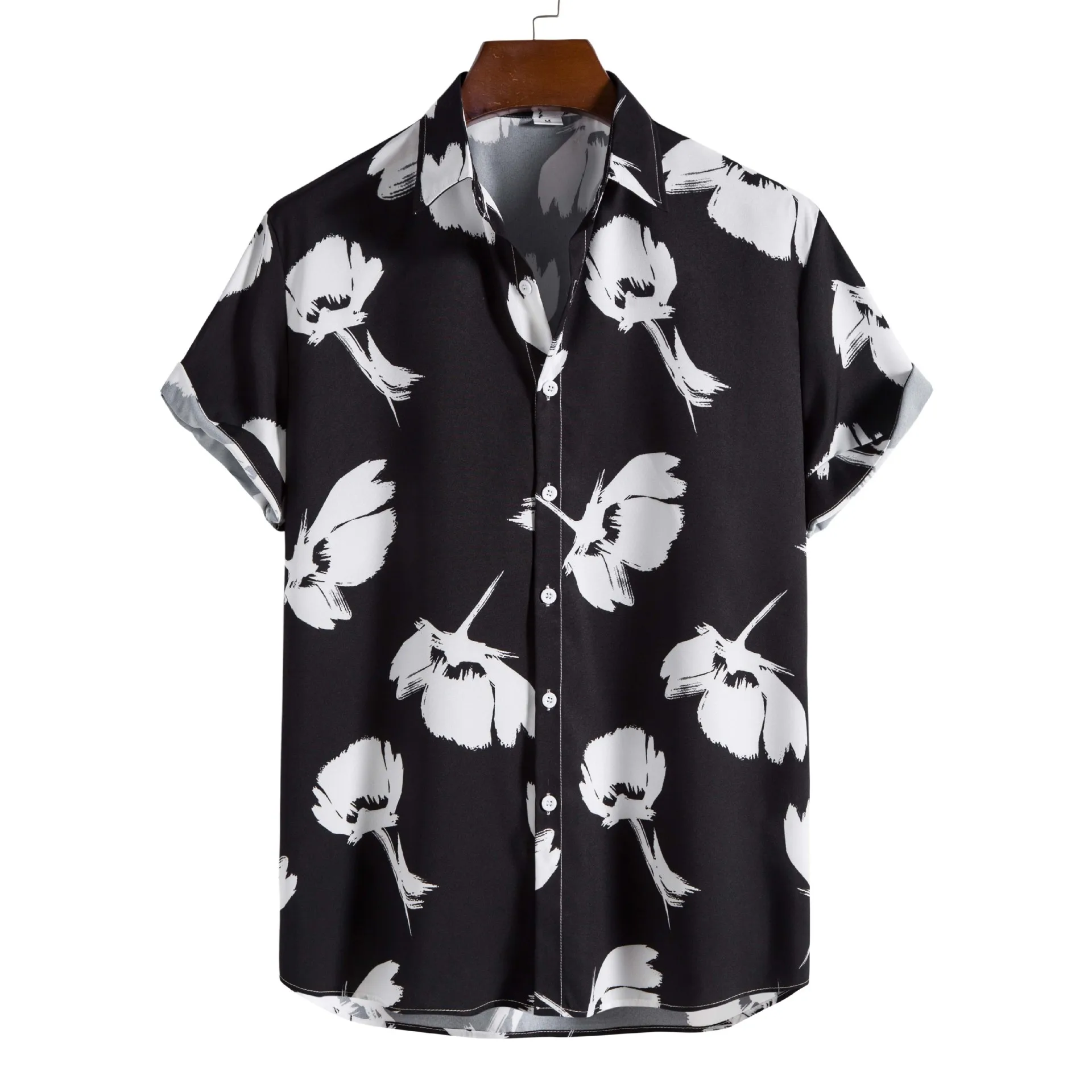 

Mens Hawaiian Shirt Tropical Aloha Shirts Short Sleeve Beach Holiday Casual Shirts Men Party Vacation Clothing Man Chemise Homme