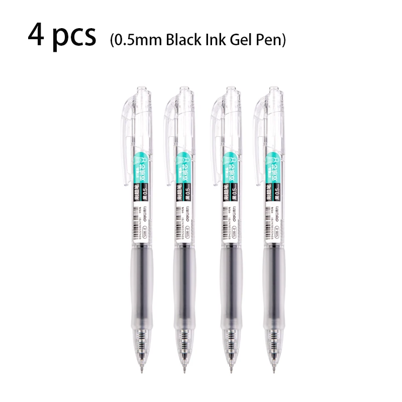 

Deli гелевая ручка S08-E 0,5 мм чёрная