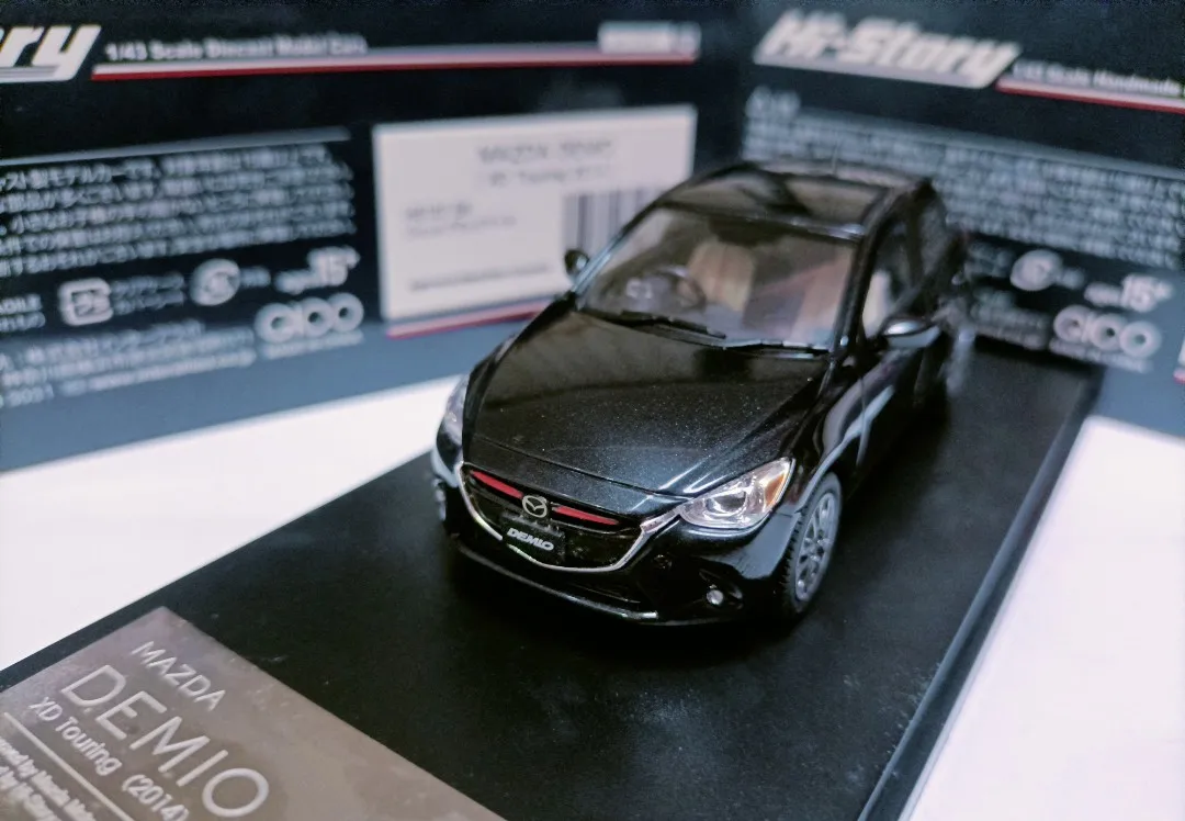 

Hi story 1:43 Mazda DEMIO XD Touring 2014 Simulation Limited Edition Resin Metal Static Car Model Toy Gift