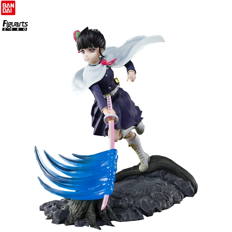 

Bandai Demon Slayer Kimetsu No Yaiba Action Figure Figuarts Zero Tsuyuri Kanao Anime Girl Collectible Doll Toys Model Kids Gift