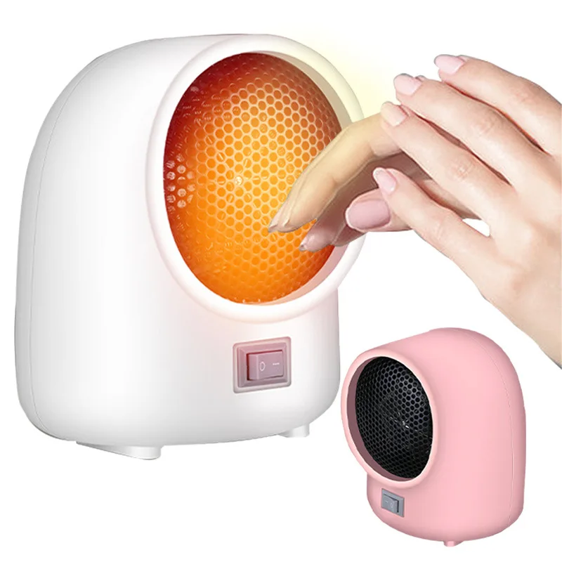 

220V 400W Mini Electric Air Heater Powerful Warm Blower Fast Heater Fan USB Desktop Electric Heater for Home Dormitory Office