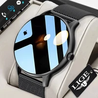 lige dial call 2022 smart watch men custom watch face sports fitness watches waterproof for android ios women smartwatch menbox