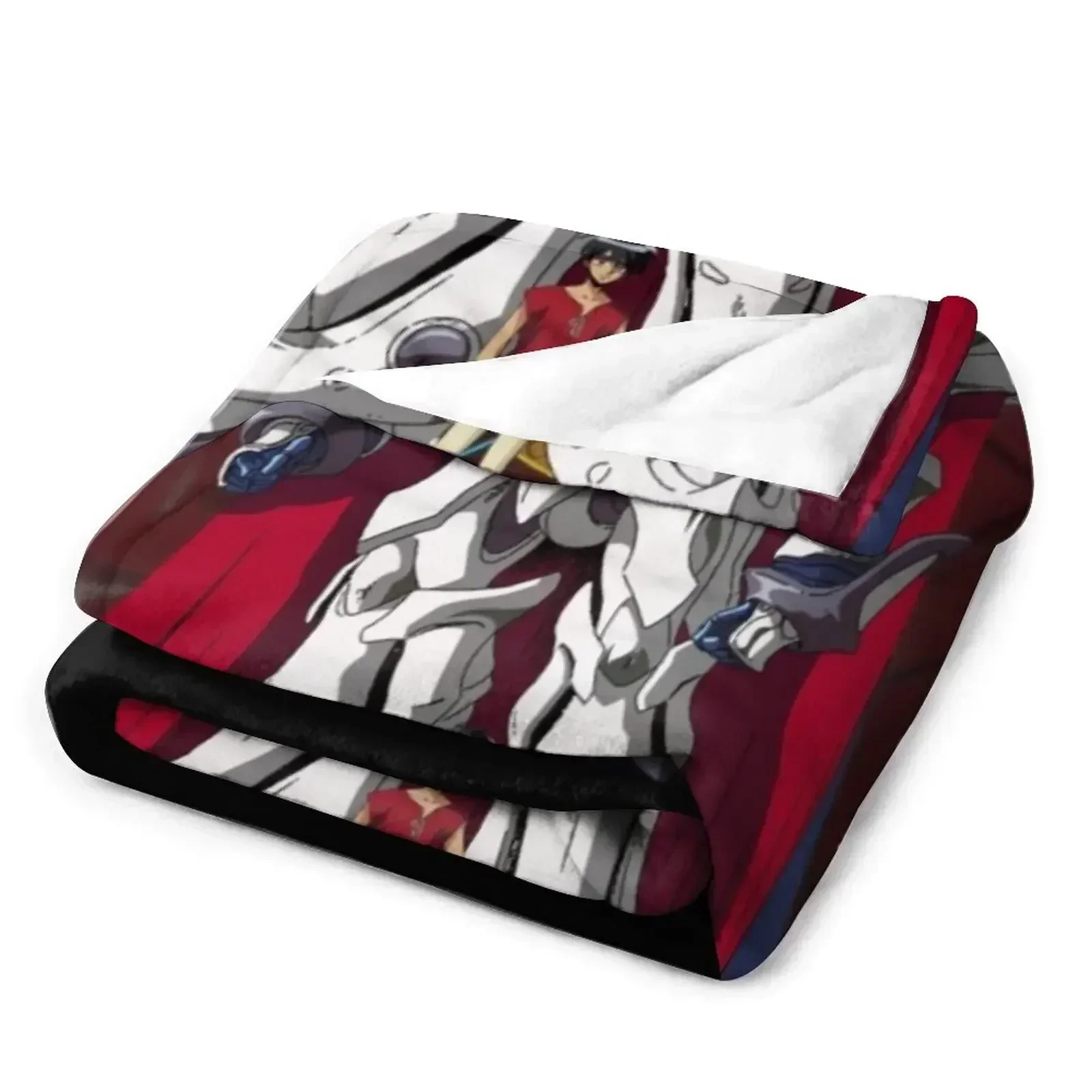 Ван Эскафлне и Сердце Дракона — ОРИГИНАЛ от SillyFun.redbubble.com Декоративное одеяло