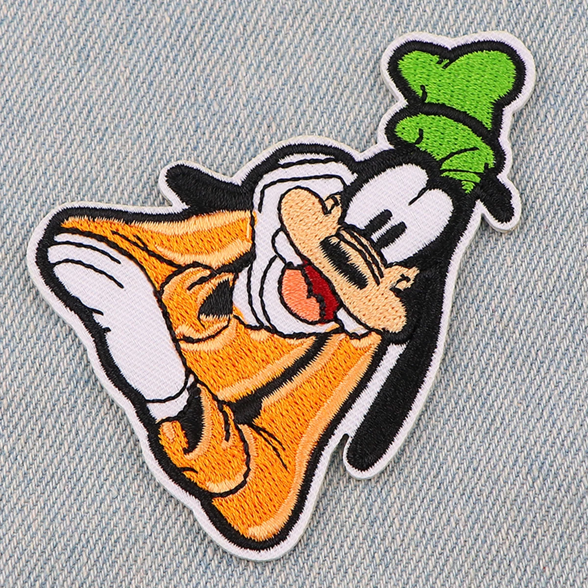 Мультяшный медведь мышь вышитый мужской женский значок нашивка аппликация