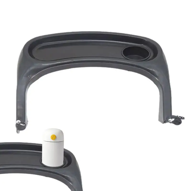

Universal Stroller Snack Tray Stroller Handlebar Extender Cup Holder Adjustable Stroller Bumper Bar Stroller Armrest Tray