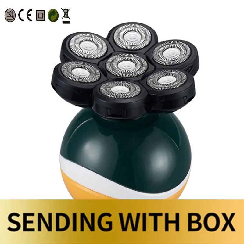 Beard Floating Razor Wet Dry Facial Brush Nose Cleaner Hair Trimmer Machine