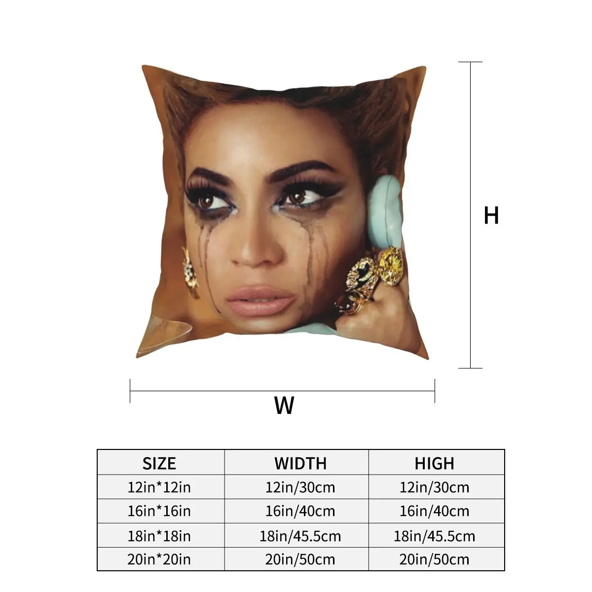 Индивидуальная наволочка Beyonce для комнаты мягкая кожа высокое качество |