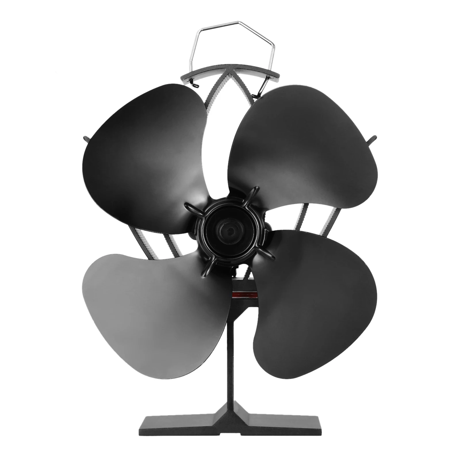 

Вентилятор для камина 4 Blade вентилятор для печи, работающий от тепловой энергии деревянная горелка, экологически безопасная, тихая, бытовая, ...