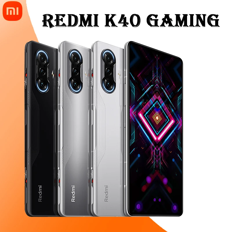 Xiaomi Redmi K40 Gaming 5G Smartphone  Android 11 MIUI 12.5 eight cores 1200 Octa Core Global ROM