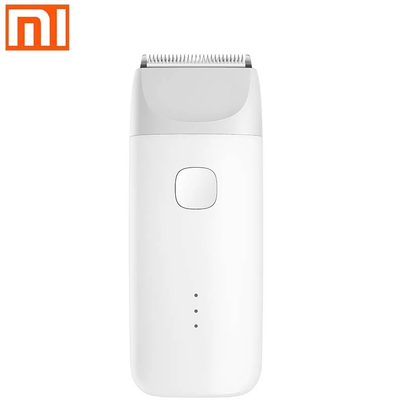 

Original xiaomi mitu usb rechargeable waterproof electric hair clipper child safety haircut static man mijia baby hair clipper