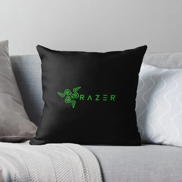 

Laptop Razer Logo Printing Throw Pillow Cover Anime Case Home Bed Comfort Sofa Waist Throw Bedroom Cushion Pillows not include