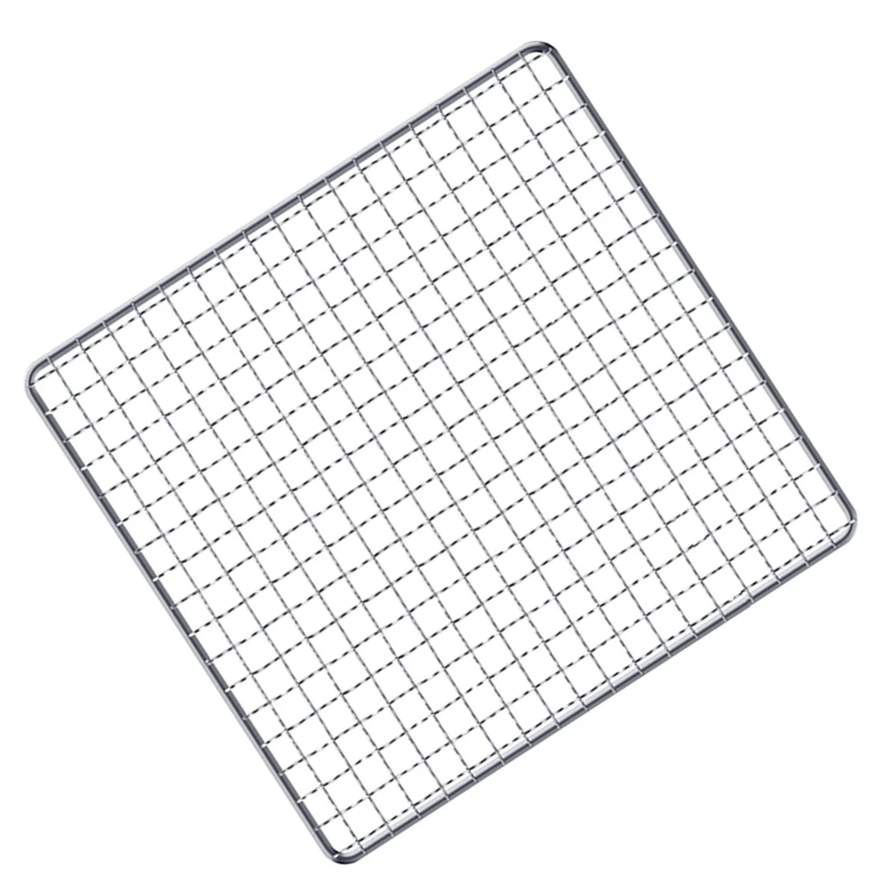 

Rack Grill Barbecue Wire Bbq Mat Mesh Net Baking Grilling Reusable Cooling Grid Steel Stainless Outdoor Cooking Mats Picnic Non