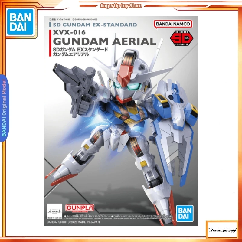 

BANDAI оригинальный SD GUNDAM EX Стандартный мобильный костюм Gundam: ведьма из Mercury воздушные игрушки подарок