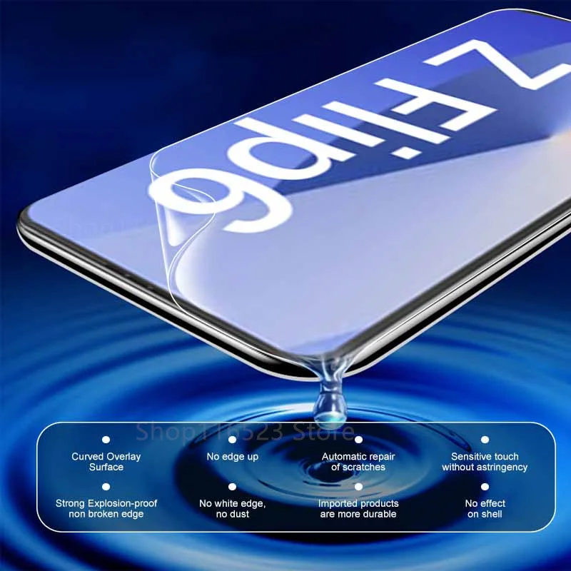 wa folia ochronna 4 w 1 do Samsung Galaxy Z Flip6 5G Folia obiektywu aparatu zflip6 z FLIP 6