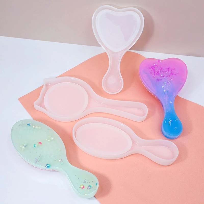 652F расческа из смолы силиконовые формы набор для расчесок сделай сам настольные