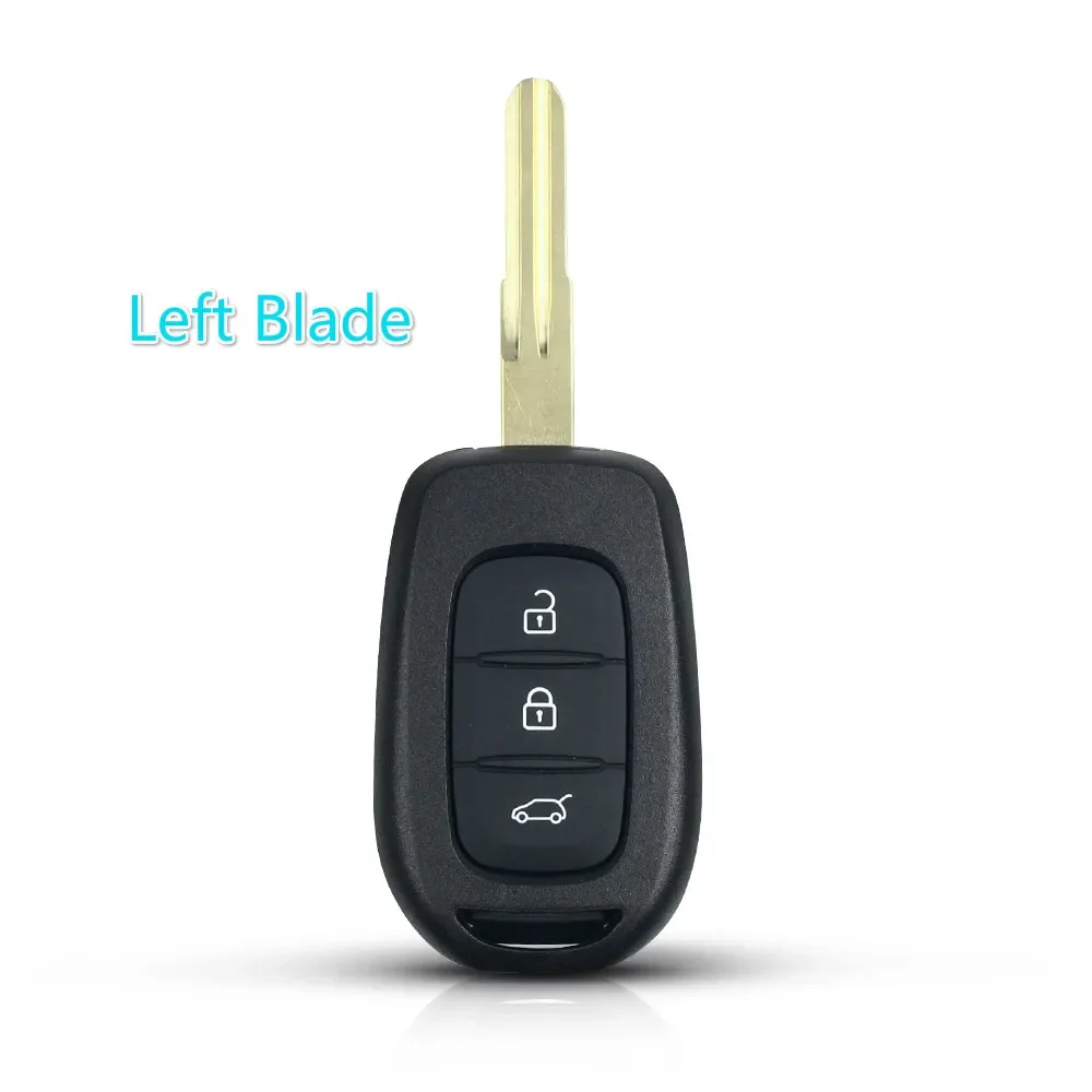 

KEYYOU для Renault Duster Sandero Dacia Logan Clio Captur Laguna Scenic 2016 2015, корпус дистанционного ключа, 3 кнопки, сменный автомобильный ключ