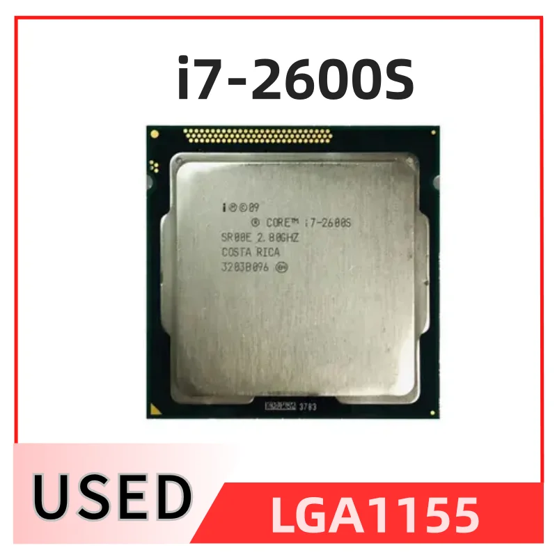 

CPUs i7-2600S 2.8G 8M 4 Core 8 Thread LGA1155 Processor i7 2th gen desktop CPU