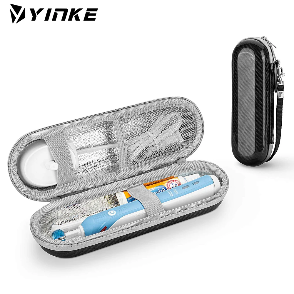 

Yinke EVA Hard Case for Braun Oral B/Oral B Pro/iO Series 7 8 9/Philips Sonicare Electric Toothbrush Travel Protective Cover