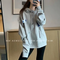 ader error men and women crooked collar asymmetric sweatshirt 11 high quality ader hoodie loose os top with hood pocket