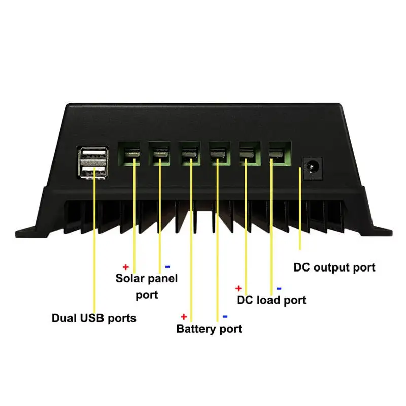Солнечный контроллер MPPT 60A для 12 В 24 36 48 автоматическая литиевая батарея Lifepo4 GEL SLD